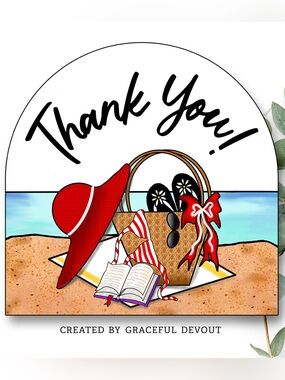 Thank You! 2" (inches) Stickers